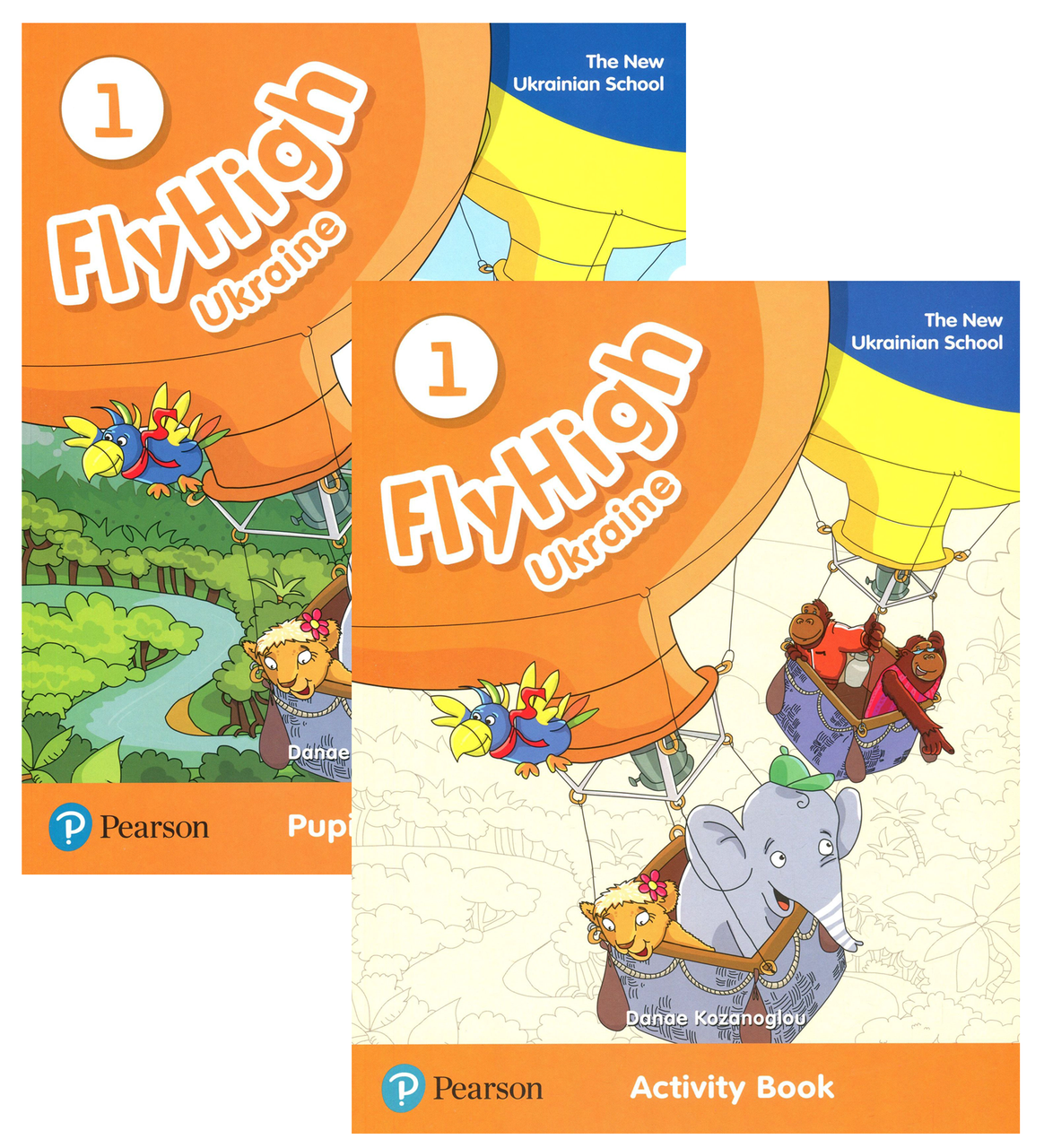 Fly High 1 Ukraine Pupil's Book&Activity Book My ABC book Підручник та Робочий зошит Прописи АВС